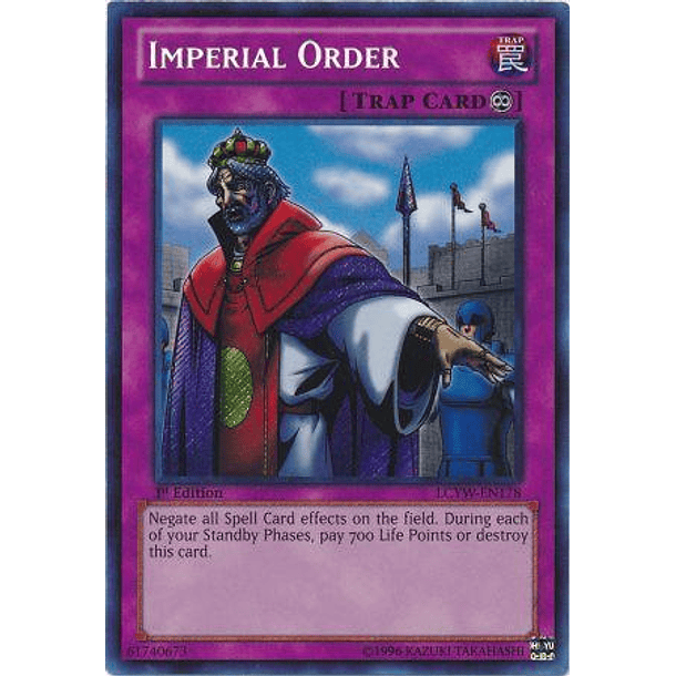 Imperial Order - LCYW-EN178 - Secret Rare