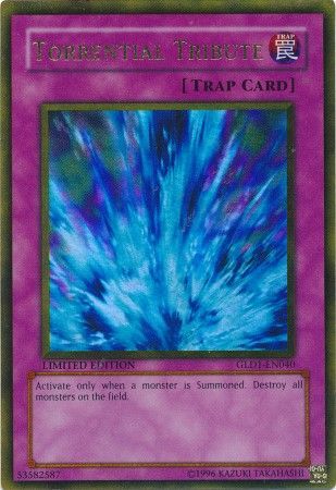Torrential Tribute - GLD1-EN040 - Gold Rare 1
