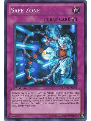 Safe Zone - EXVC-EN078 - Super Rare