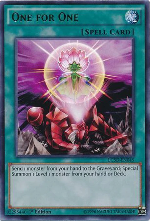 One for One - LC5D-EN045 - Ultra Rare (español)