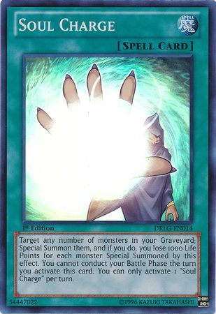 Soul Charge - DRLG-EN014 - Super Rare  1