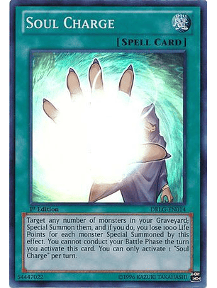 Soul Charge - DRLG-EN014 - Super Rare 