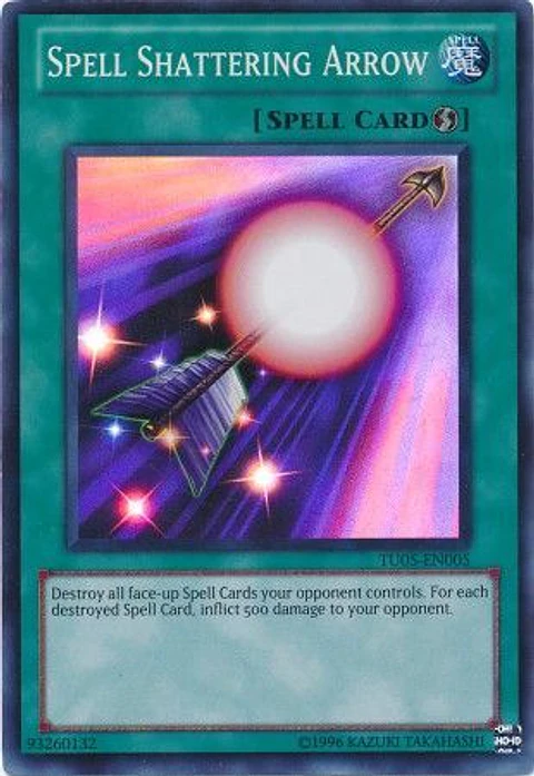 Spell Shattering Arrow - TU05-EN005 - Super Rare