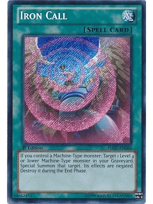 Iron Call - HA07-EN066 - Secret Rare 