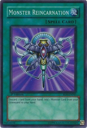 Monster Reincarnation - RDS-EN045 - Super Rare 1