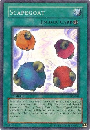 Scapegoat - SDJ-041 - Super Rare (español) JUGADA 1