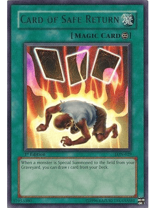 Card of Safe Return - LON-029 - Ultra Rare