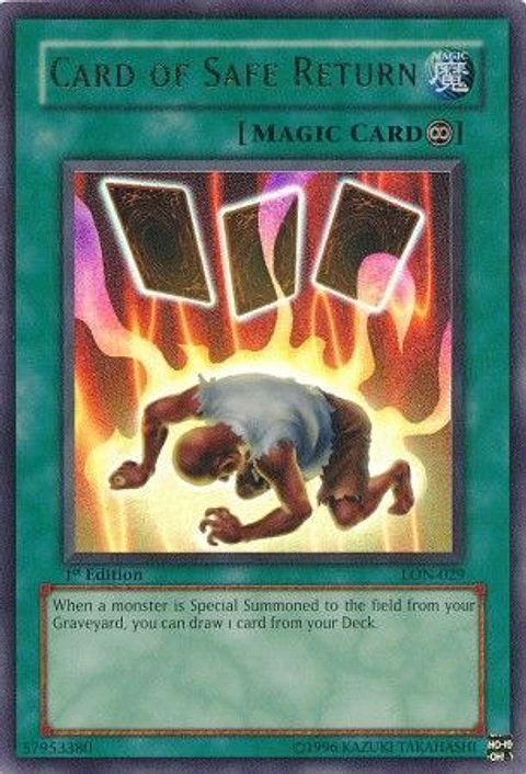 Card of Safe Return - LON-029 - Ultra Rare