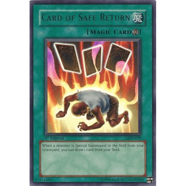 Card of Safe Return - LON-029 - Ultra Rare
