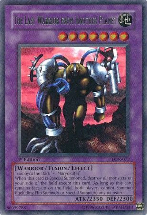 The Last Warrior from Another Planet - LON-077 - Ultra Rare