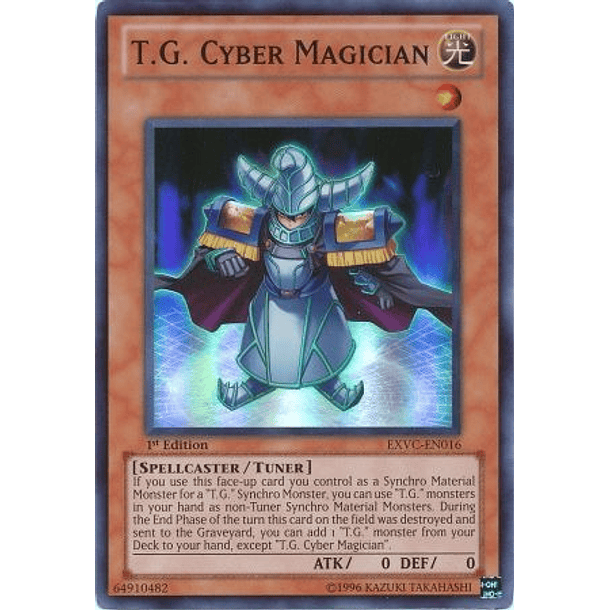 T.G. Cyber Magician - EXVC-EN016 - Super Rare