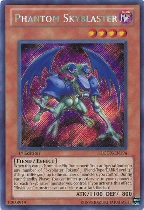 Phantom Skyblaster - LCGX-EN194 - Secret Rare 