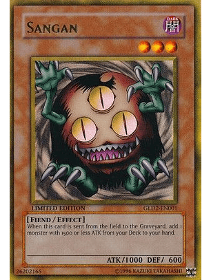 Sangan - GLD2-EN001 - Gold Rare