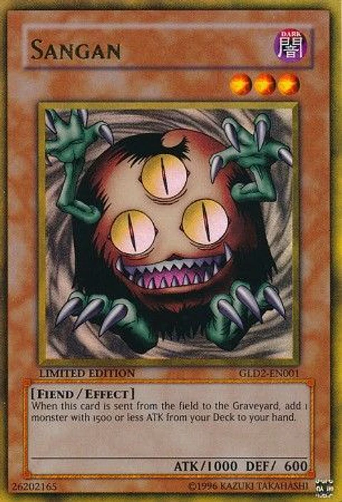 Sangan - GLD2-EN001 - Gold Rare