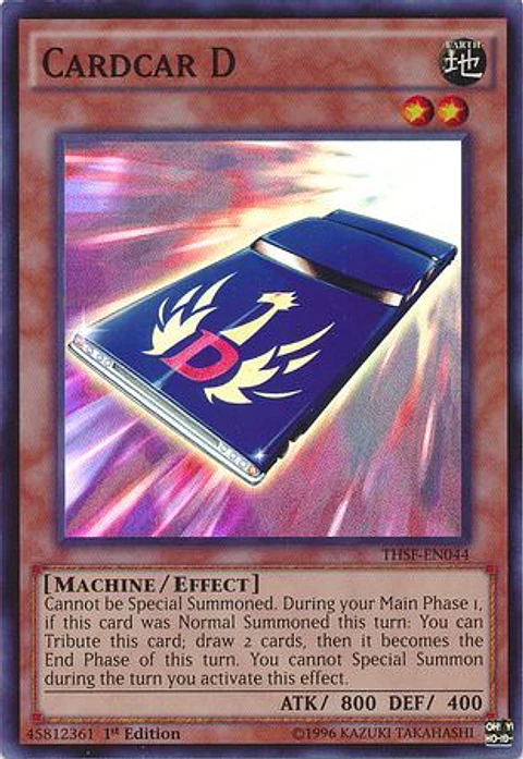 Cardcar D - THSF-EN044 - Super Rare 