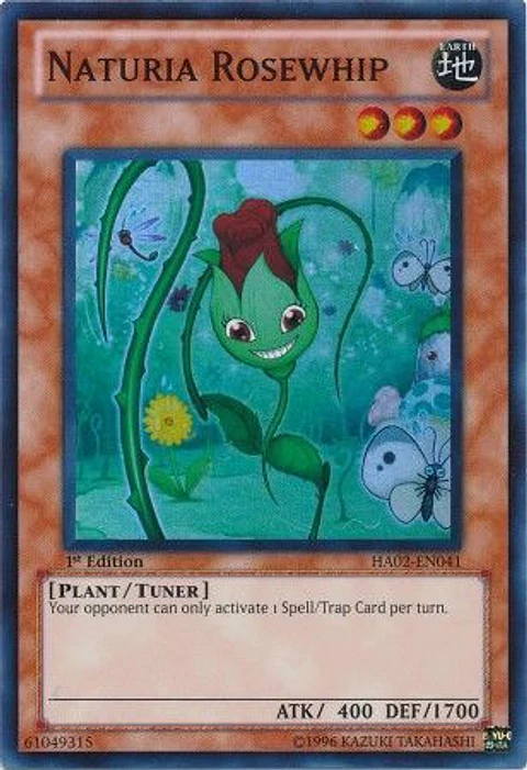 Naturia Rosewhip - HA02-EN041 - Super Rare