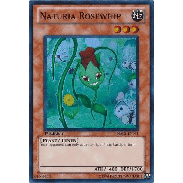 Naturia Rosewhip - HA02-EN041 - Super Rare
