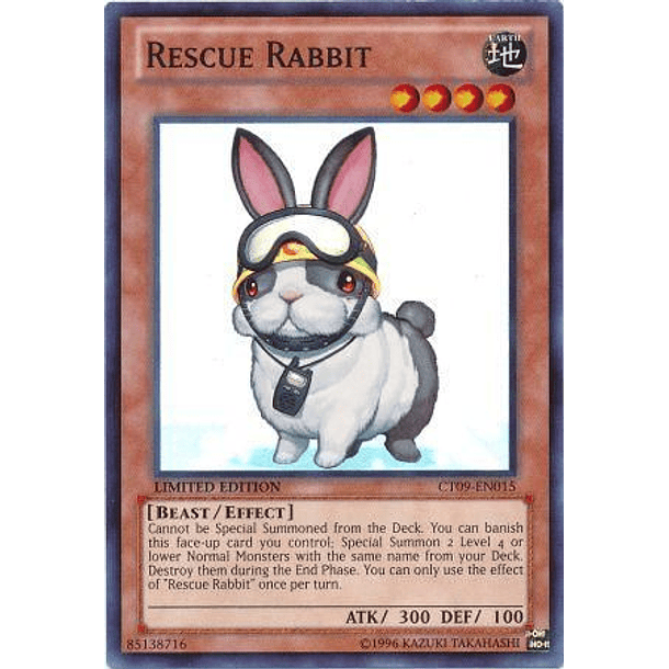 Rescue Rabbit - CT09-EN015 - Super Rare