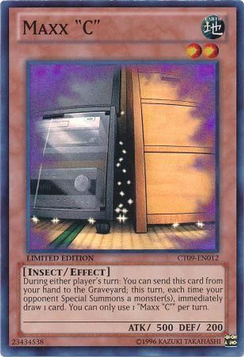Maxx "C" - CT09-EN012 - Super Rare