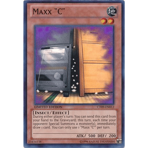 Maxx "C" - CT09-EN012 - Super Rare