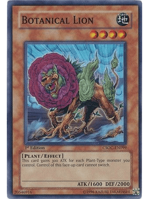 Botanical Lion - CSOC-EN099 - Super Rare