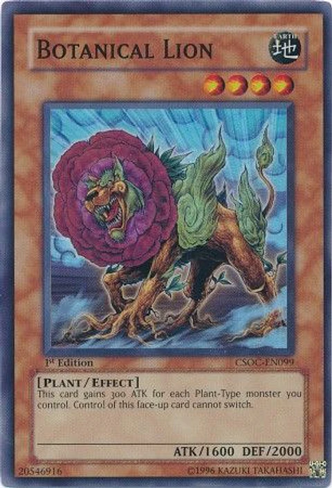 Botanical Lion - CSOC-EN099 - Super Rare