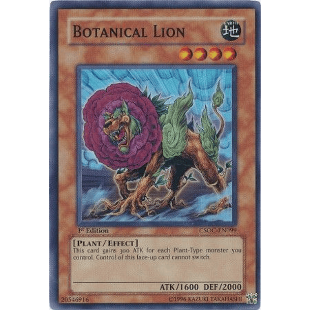 Botanical Lion - CSOC-EN099 - Super Rare