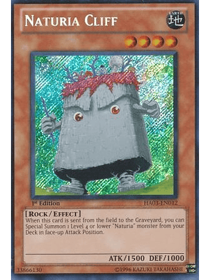 Naturia Cliff - HA03-EN012 - Secret Rare