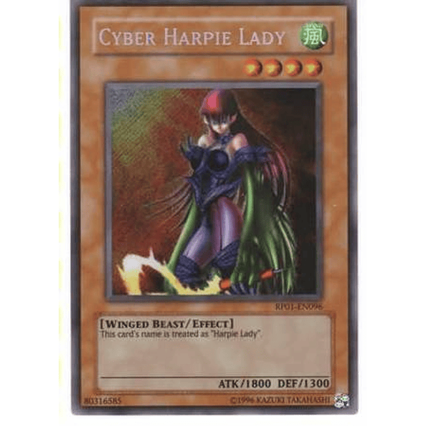 Cyber Harpie Lady - RP01-EN096 - Secret Rare
