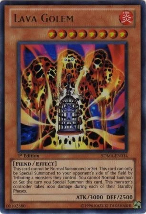 Lava Golem - SDMA-EN014 - Ultra Rare 