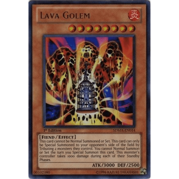Lava Golem - SDMA-EN014 - Ultra Rare 