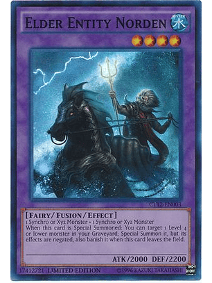 Elder Entity Norden - CT12-EN003 - Super Rare Limited Edition