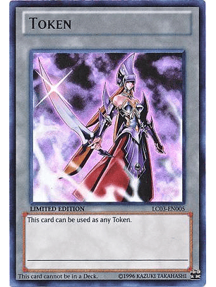 Emissary of Darkness Gorz Token - LC03-EN005 - Ultra Rare 