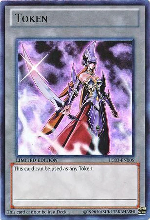 Emissary of Darkness Gorz Token - LC03-EN005 - Ultra Rare 