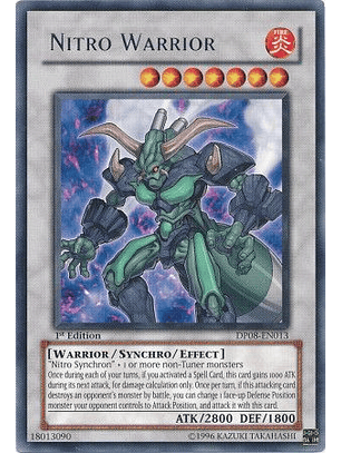 Nitro Warrior - DP08-EN013 - Rare