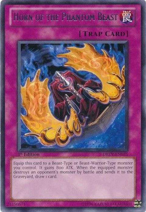 Horn of the Phantom Beast - DREV-EN075 - Rare 