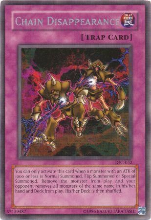 Chain Disappearance - IOC-052 - Rare 1