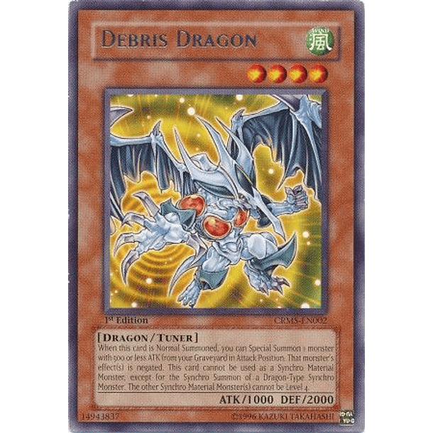 Debris Dragon - CRMS-EN002 - Rare