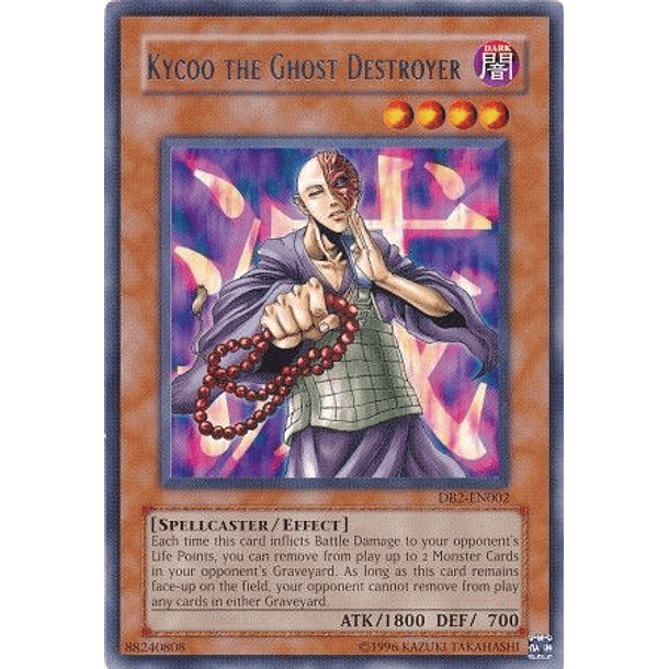 Kycoo the Ghost Destroyer - DB2-EN002 - Rare