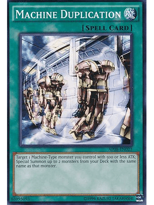 Machine Duplication - AP08-EN023 - Common (español)