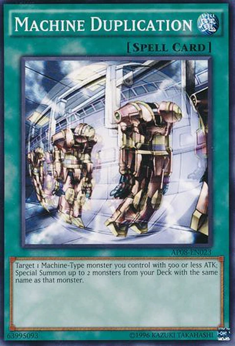 Machine Duplication - AP08-EN023 - Common (español)