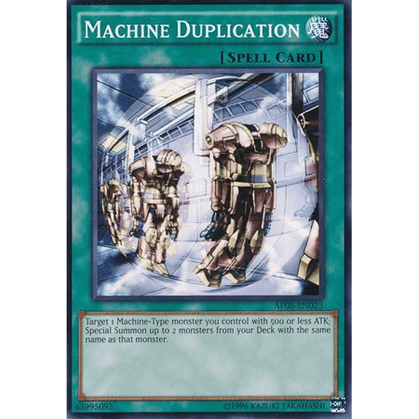 Machine Duplication - AP08-EN023 - Common (español)