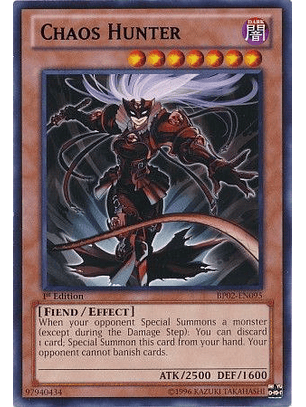 Chaos Hunter - BP02-EN095 - Rare 