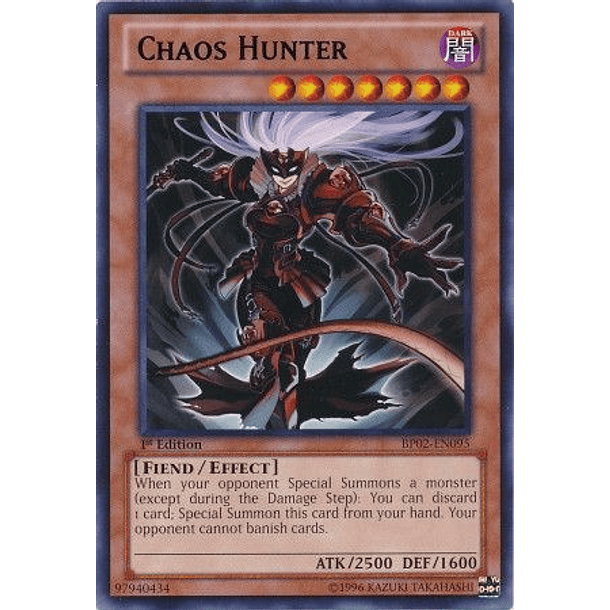 Chaos Hunter - BP02-EN095 - Rare 