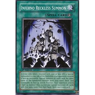 Inferno Reckless Summon - SDMM-EN027 - Common