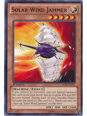 Solar Wind Jammer - ABYR-EN011 - Common