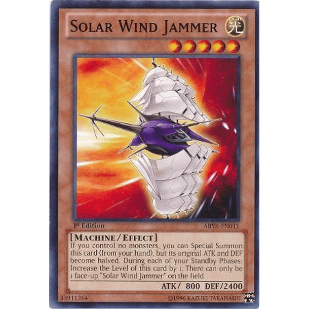 Solar Wind Jammer - ABYR-EN011 - Common