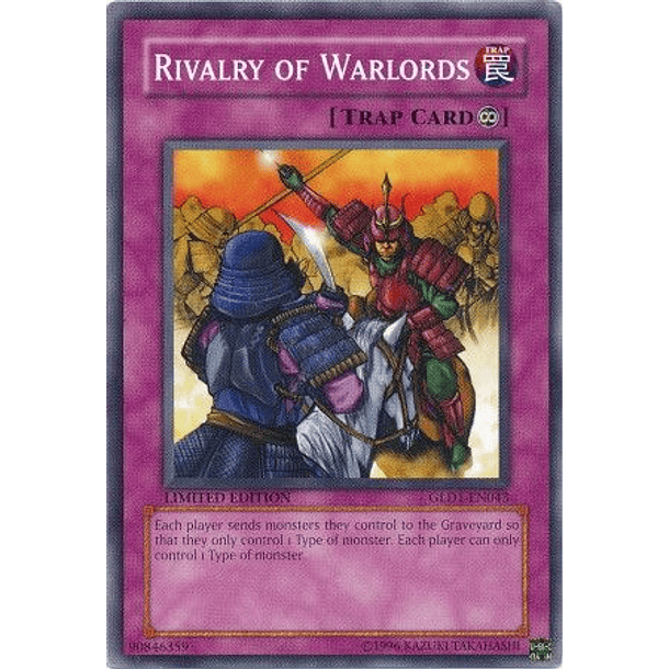 Rivalry of Warlords - GLD1-EN043 - Common