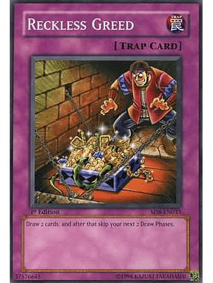 Reckless Greed - SD8-EN033 - Common