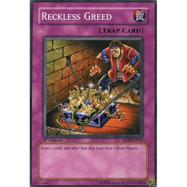 Reckless Greed - SD8-EN033 - Common